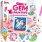 16 Projects Gem Painting, Kids Diamond Art Kit for Kids with 5D Diamond, Arts and Crafts for Girls Ages 6-12, Gem Craft Activities Kits, Premium Art Gift Ideas for Girls Ages 6, 7, 8+